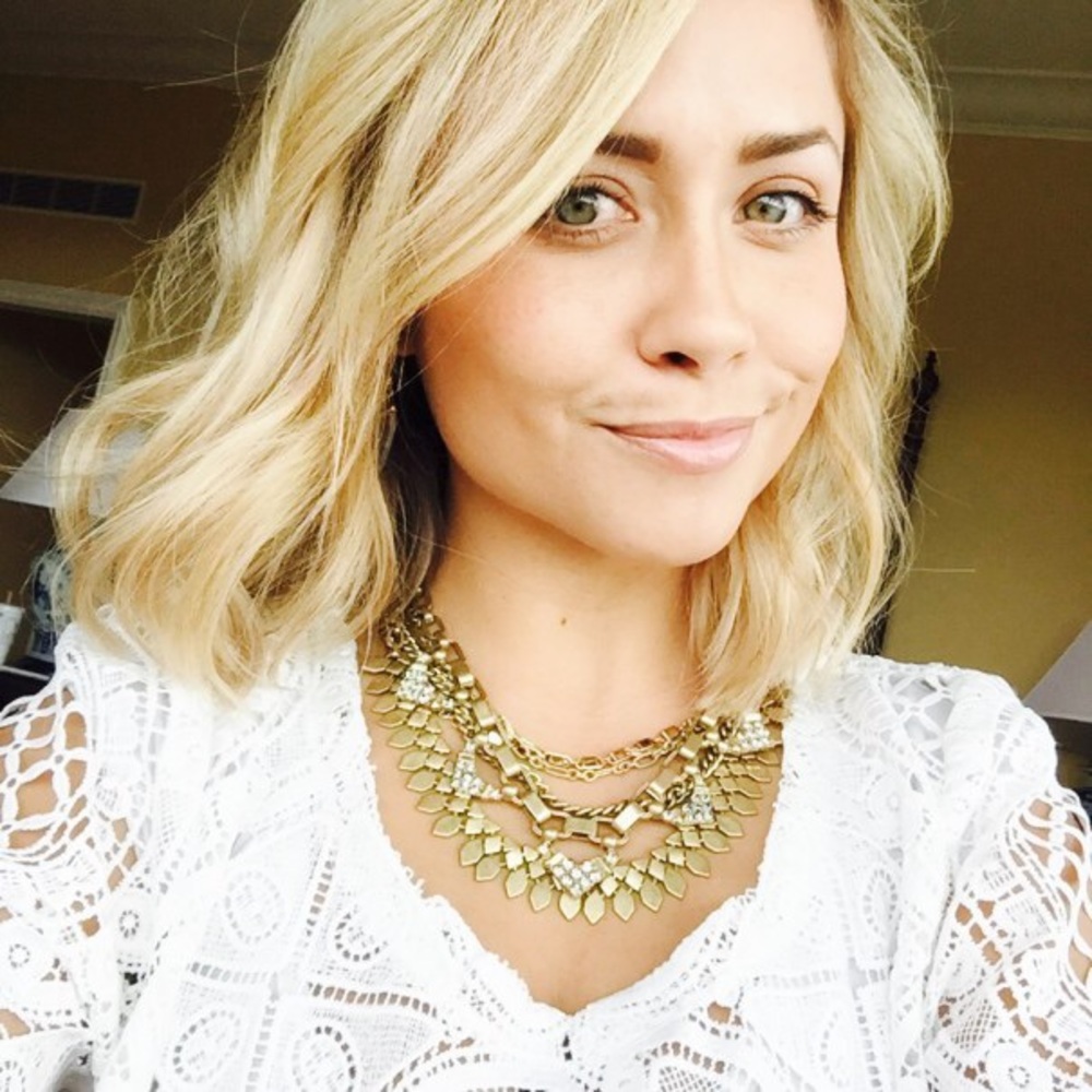stella and dot sutton necklace gold